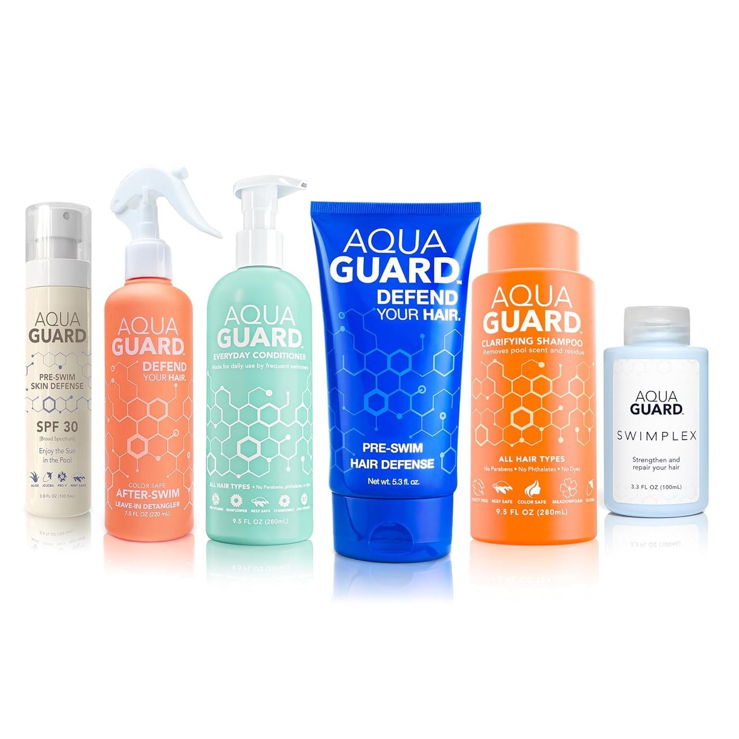 AQUA GUARD Swim Hair Rescue Bundle for Chlorine Care