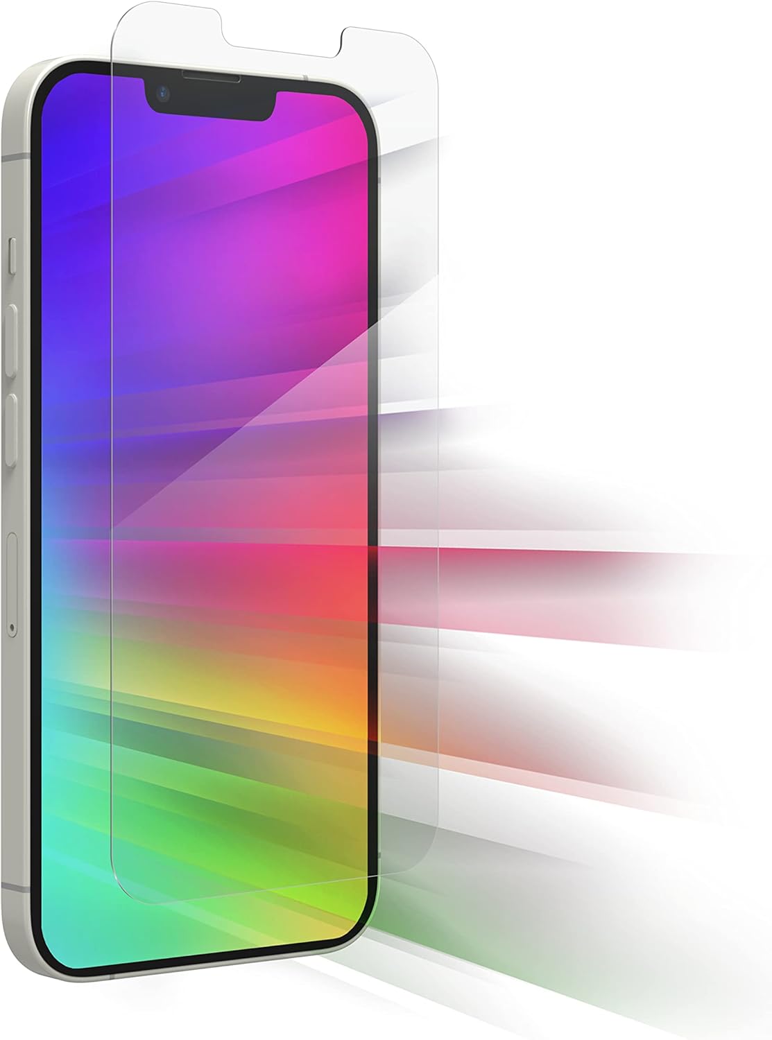 ZAGG Glass Elite VisionGuard Screen Protector for iPhone 14 Plus