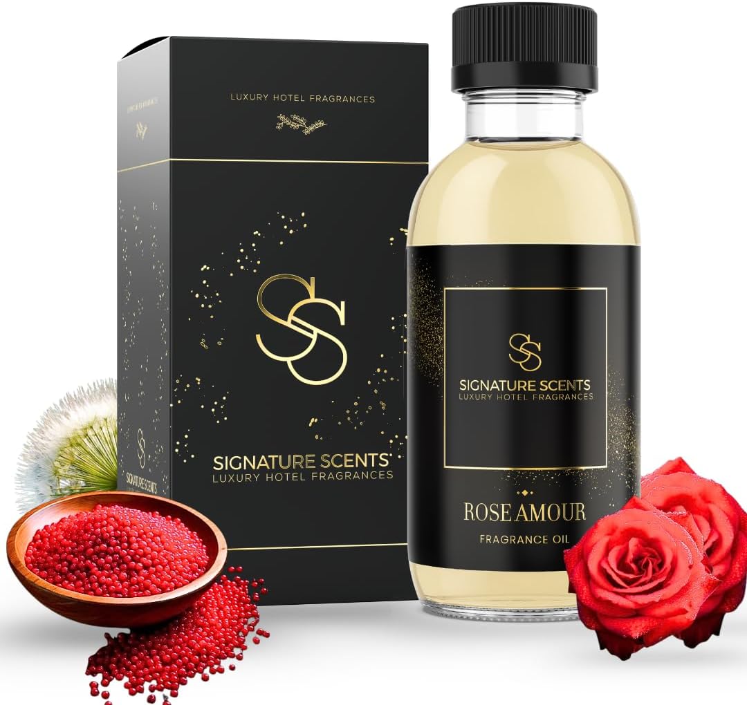 Luxury Hotel Diffuser Oil for Homes - Rose Amour Fragrance
