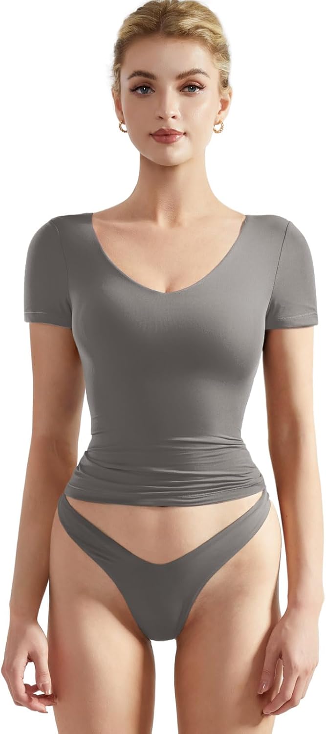 SUUKSESS Women Double Lined Fitted Basic Tee for Stylish Looks