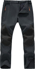 Mens Ski Waterproof Insulated Pants Fleece Lined Softshell - Warm