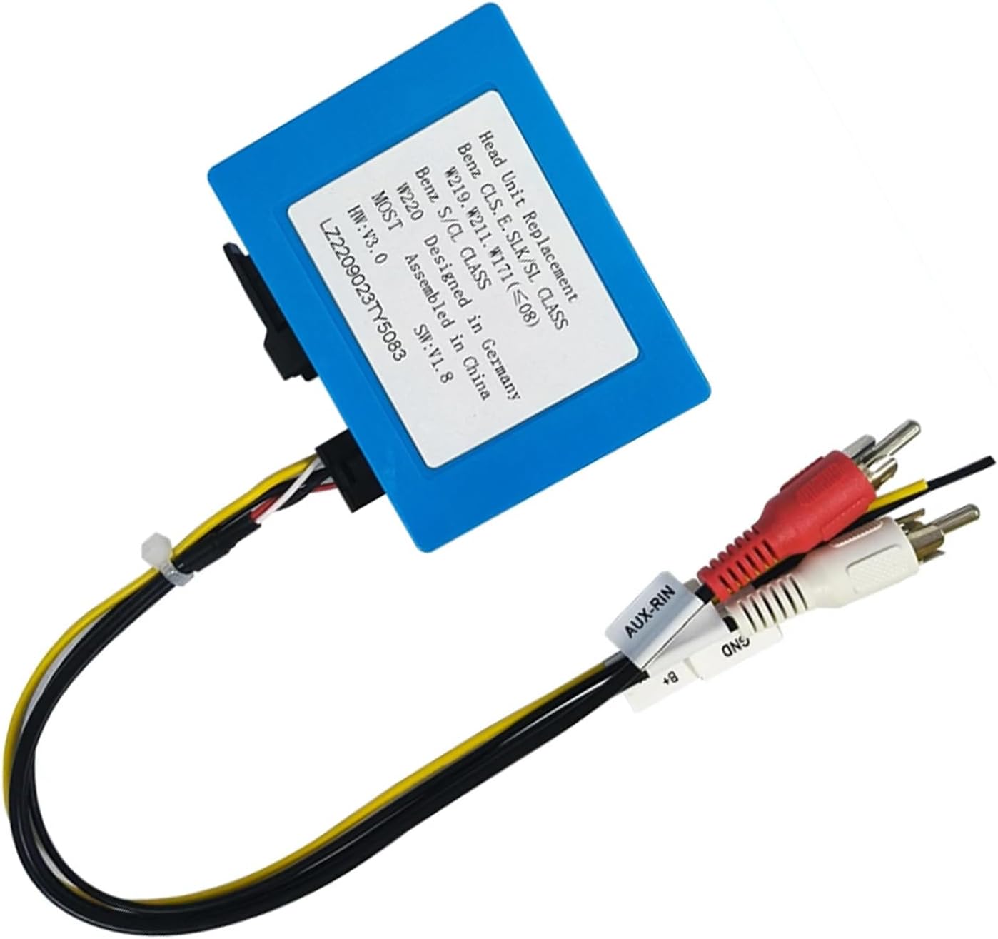 LEXXSON Optic Fiber Decoder for Mercedes-Benz and Porsche Models