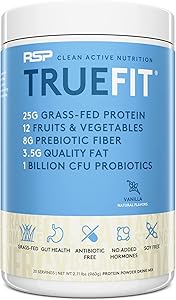 TrueFit Meal Replacement Shake with Grass Fed Whey Protein