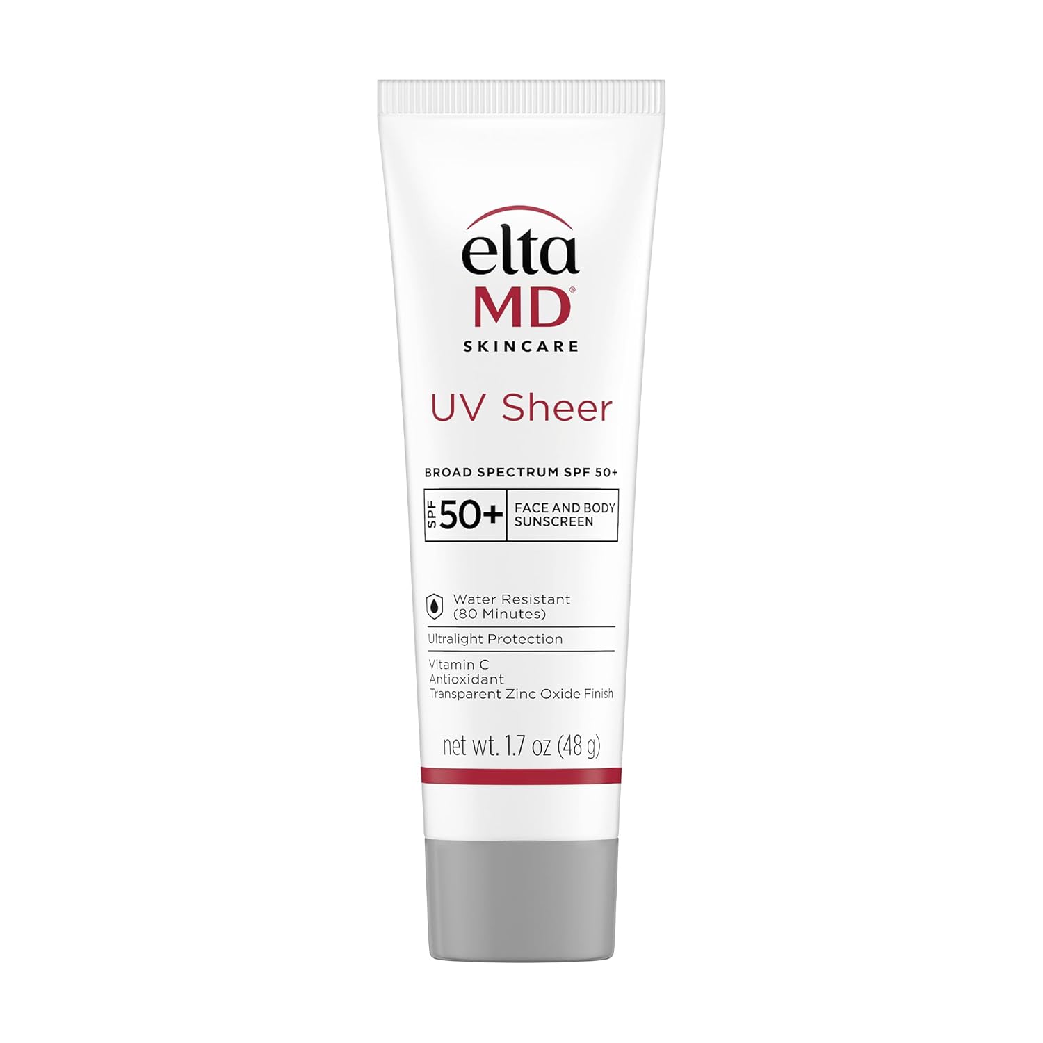 EltaMD UV Sheer Face Sunscreen SPF 50+ No White Cast Formula