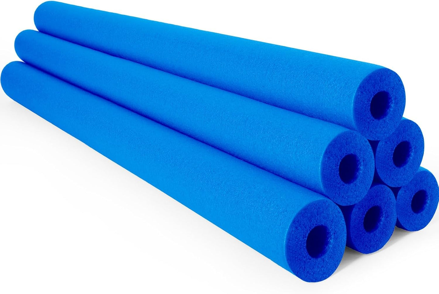 Jumbo Pool Noodles Set of 6 Extra Large Foam Tubes for Fun