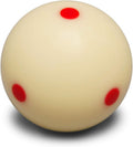 Super Aramith Pro-Cup Pool Cue Ball 2 1/4 in 6 Red Dots - Precision