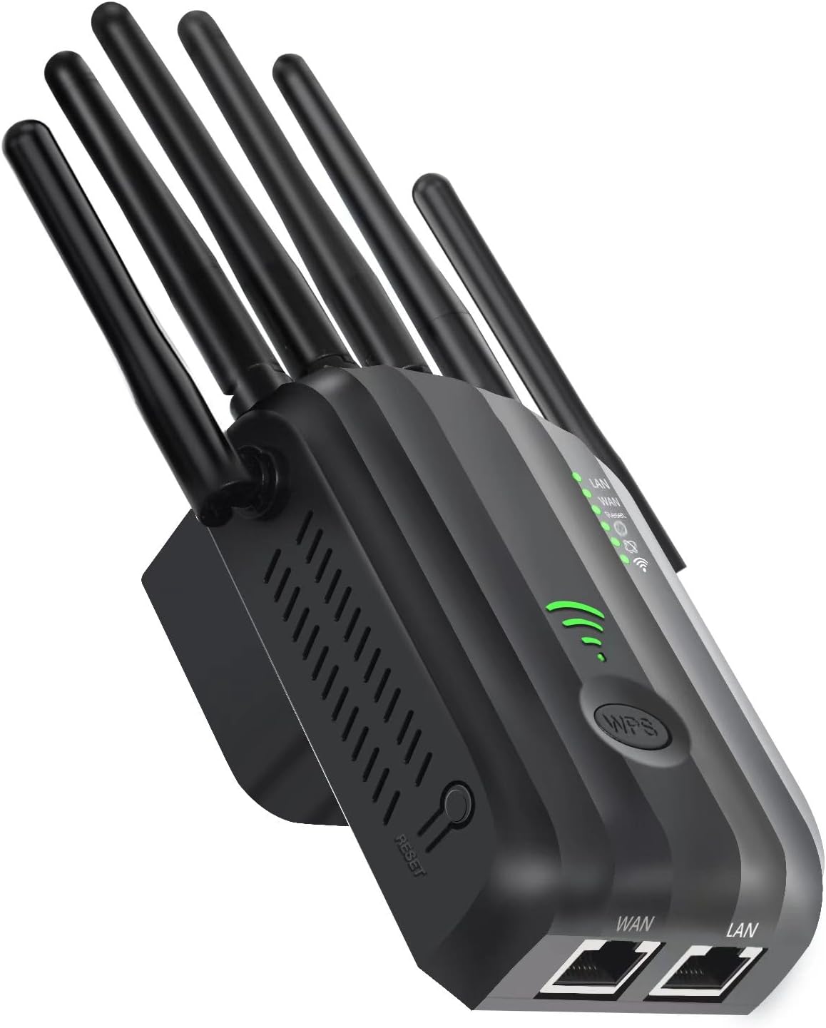 WiFi Extender Signal Booster with 6 Antennas for Home Use
