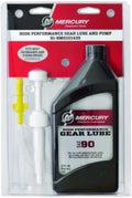 Mercury Marine High Performance Gear Lube with Hand Pump - OEM 32oz