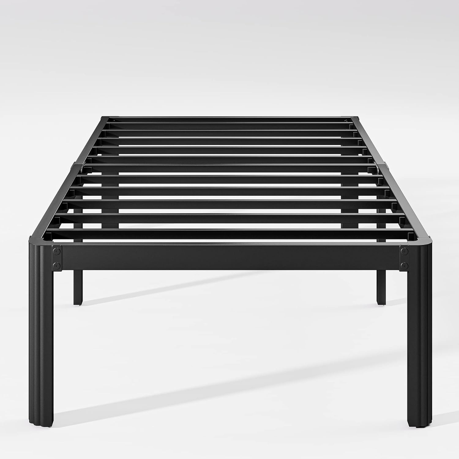 18in Twin XL Heavy Duty Bed Frame with Easy Assembly and Storage