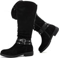 Luoika Women's Extra Wide Calf Knee High Boots (Style YBJ2)