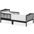 Classic Design Toddler Bed in Black - Low Floor Transition Bed