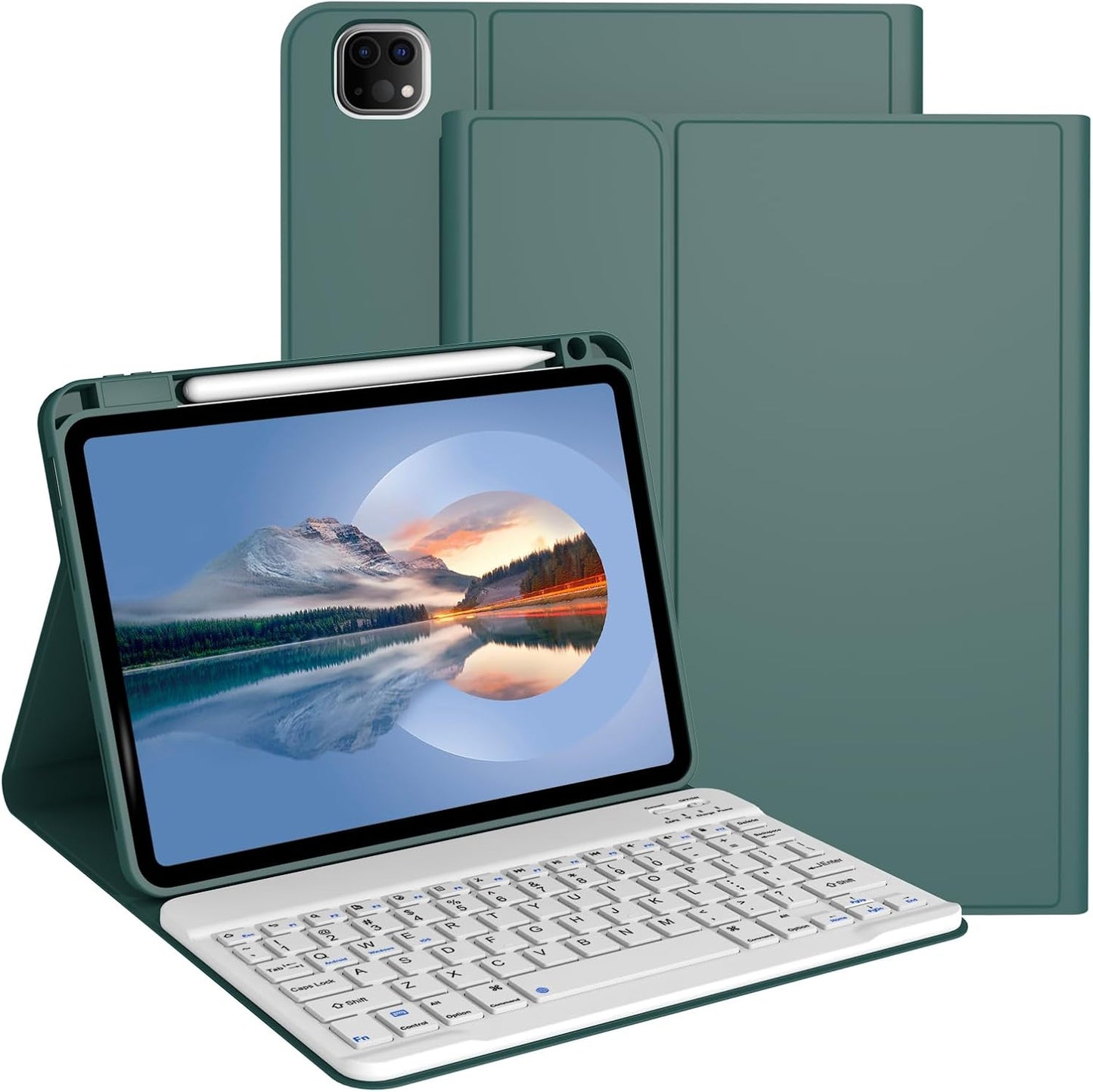 Keyboard Case for iPad Pro 13 Inch 2024 with Wireless Keyboard