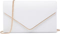 Dasein Women Faux Suede Evening Clutch Bags for Parties