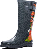 Rain Boots for Women Waterproof Tall Knee High - Comfort Garden Wear