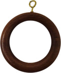 Premium Wooden Window Curtain Drapery Rings for 0.5 to 1.25 in Rod