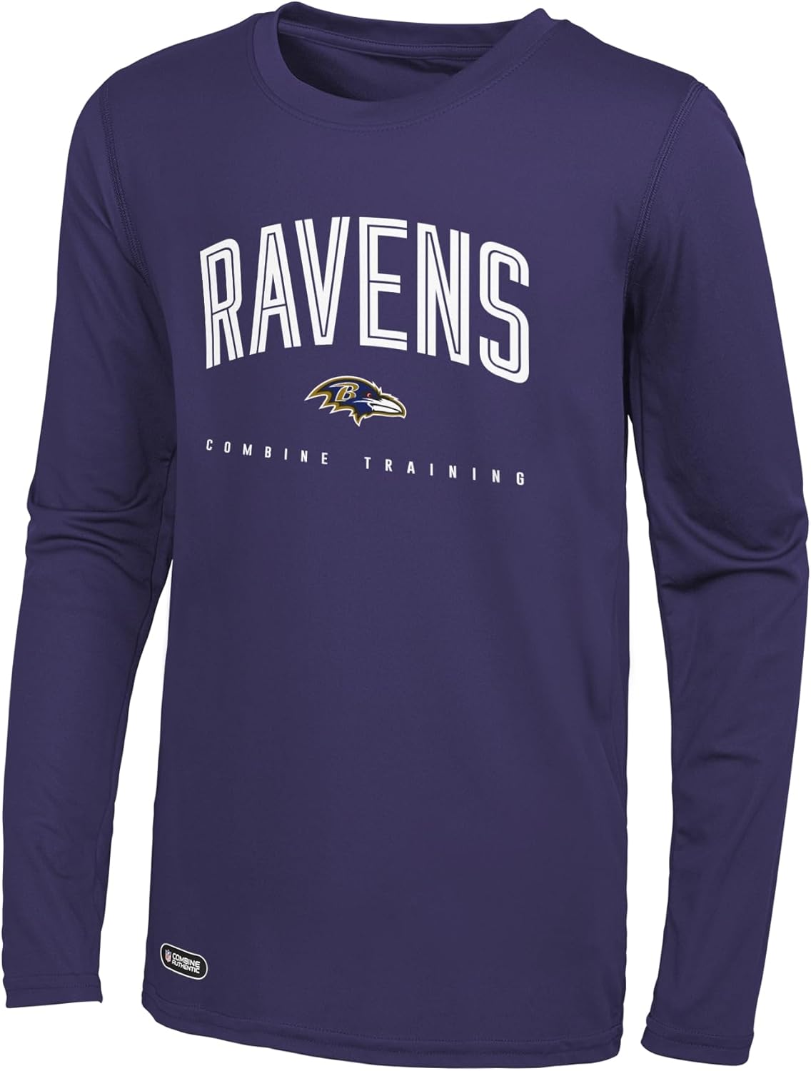 Outerstuff NFL Men's Team Color Long Sleeve Performance T-Shirt