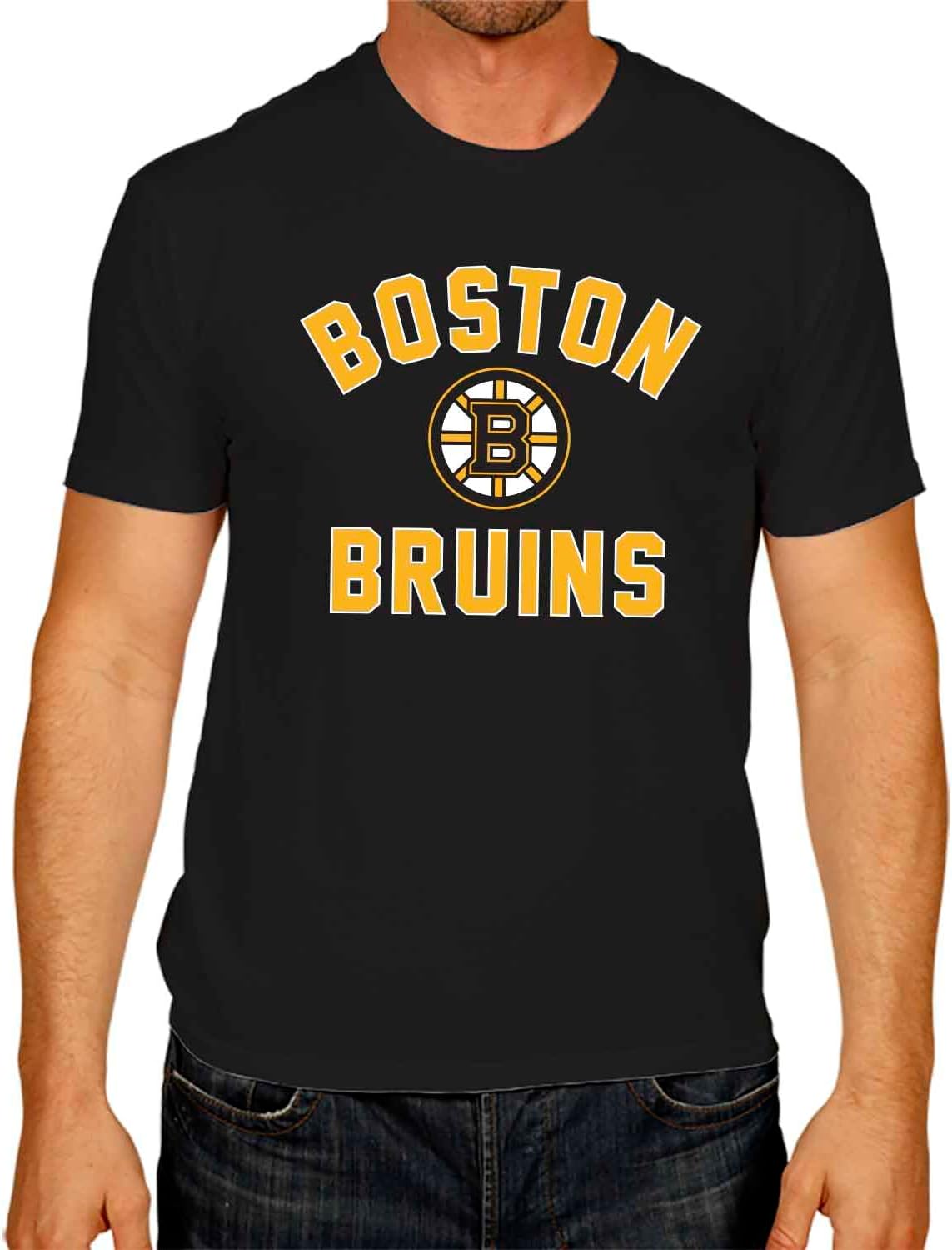 Boston Bruins NHL Adult Game Day T-Shirt - Comfortable Cotton Tee