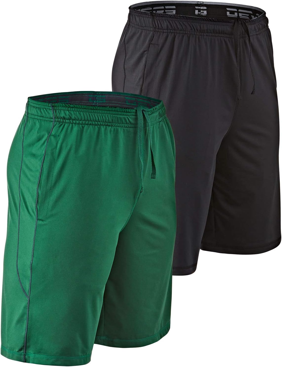 DEVOPS Men's 2-Pack Loose-Fit 10in Workout Gym Shorts Review