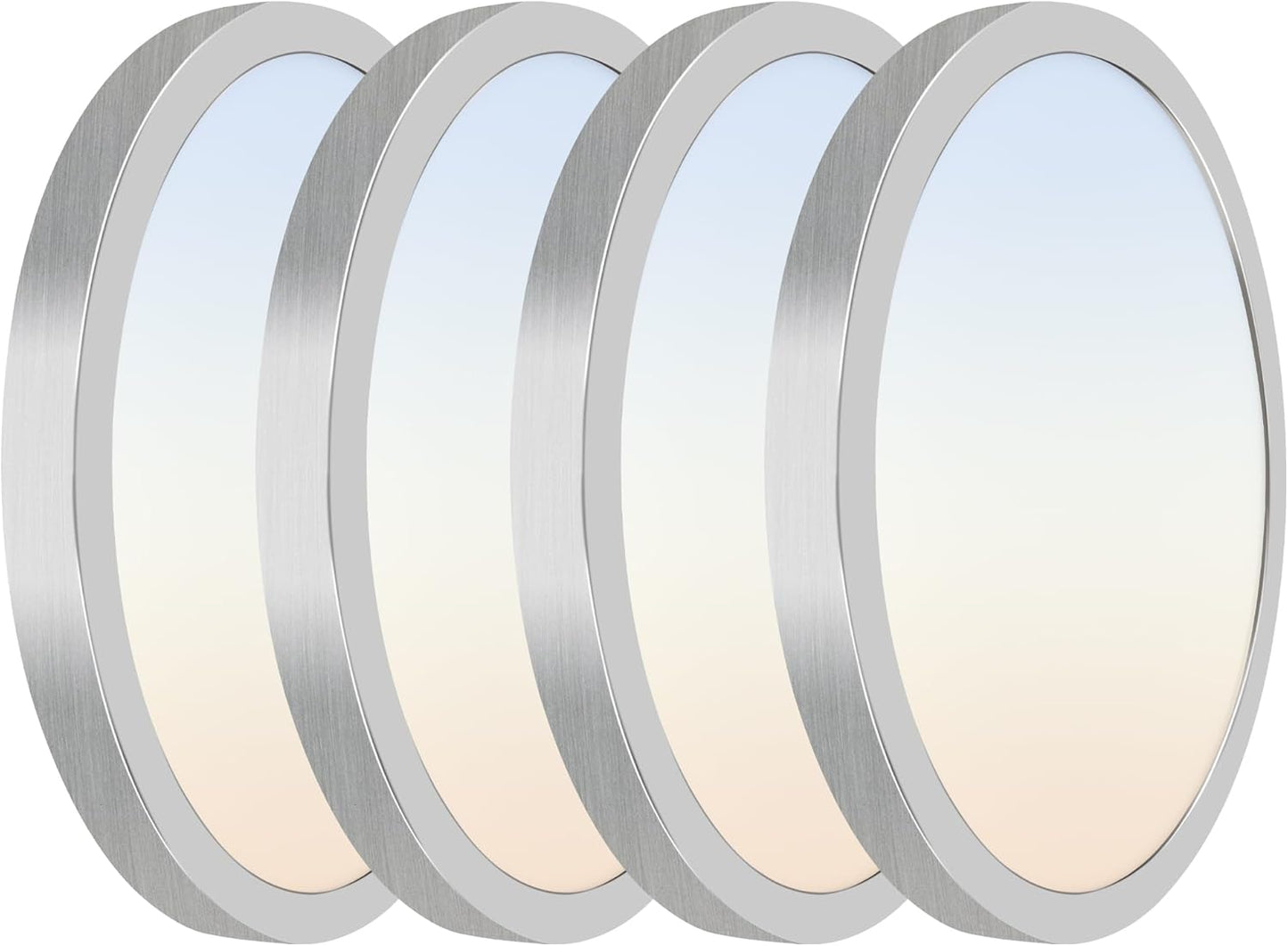 Hlite 12in Flush Mount LED Ceiling Light Fixture - 4 Pack