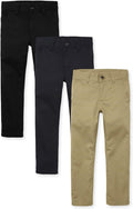 The Children's Place Stretch Straight Chino Pants multipacks Boys