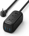 Anker 332 USB Power Strip - 6 Outlets, 10ft Cord, 20W PD