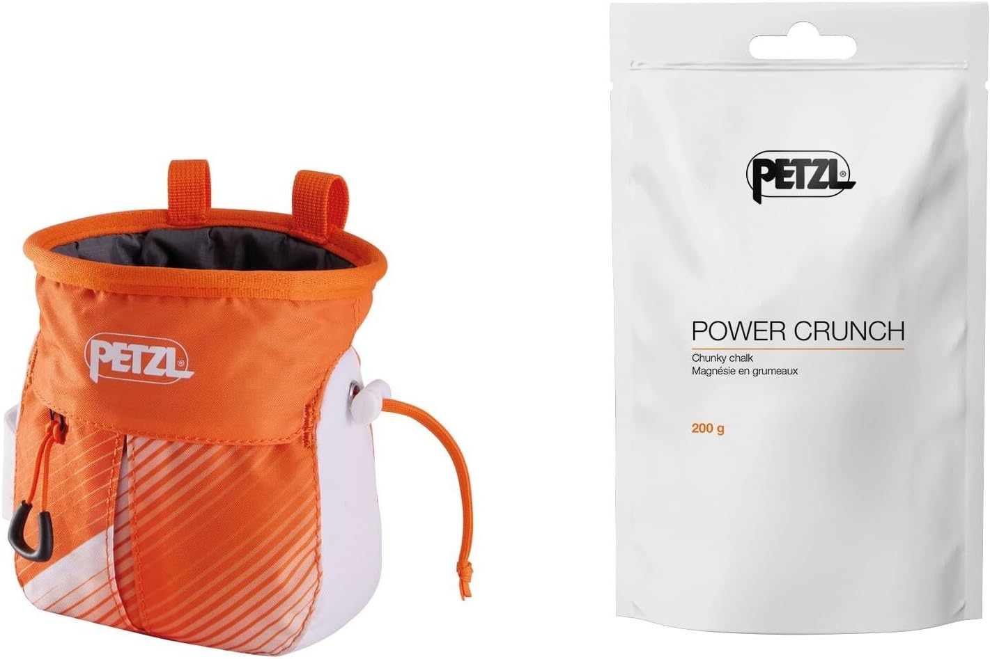 Petzl SAKAPOCHE Chalk Bag - Zippered Pocket for Climbing