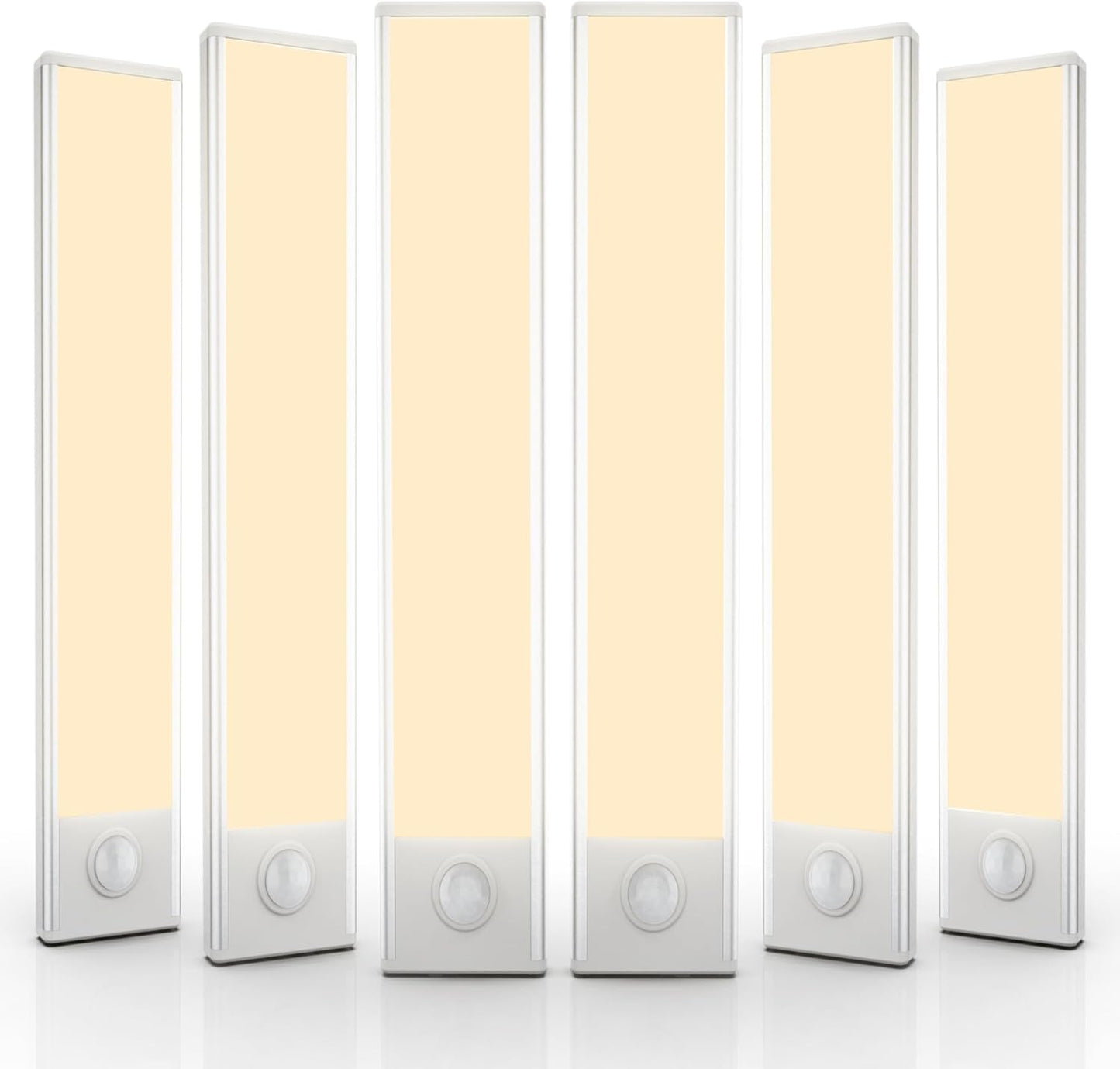 6 Pack Under Cabinet Lighting Wireless with Motion Sensor Feature