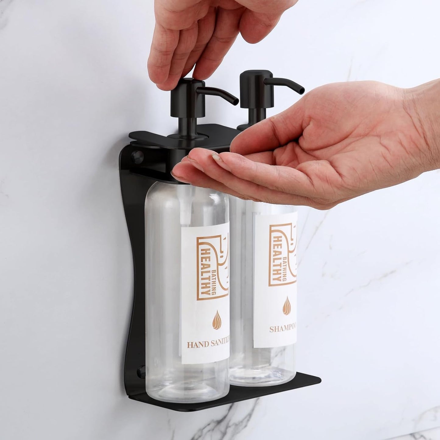 3-in-1 Wall-Mounted Dispenser | Refillable & Convenient