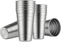 MEWAY Premium Stainless Steel Cups 24 oz Pint Cup Tumbler - Stackable