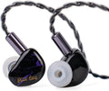 Cadenza 10mm Beryllium IEM Purple - 3D Printed Shell, Detachable Cable