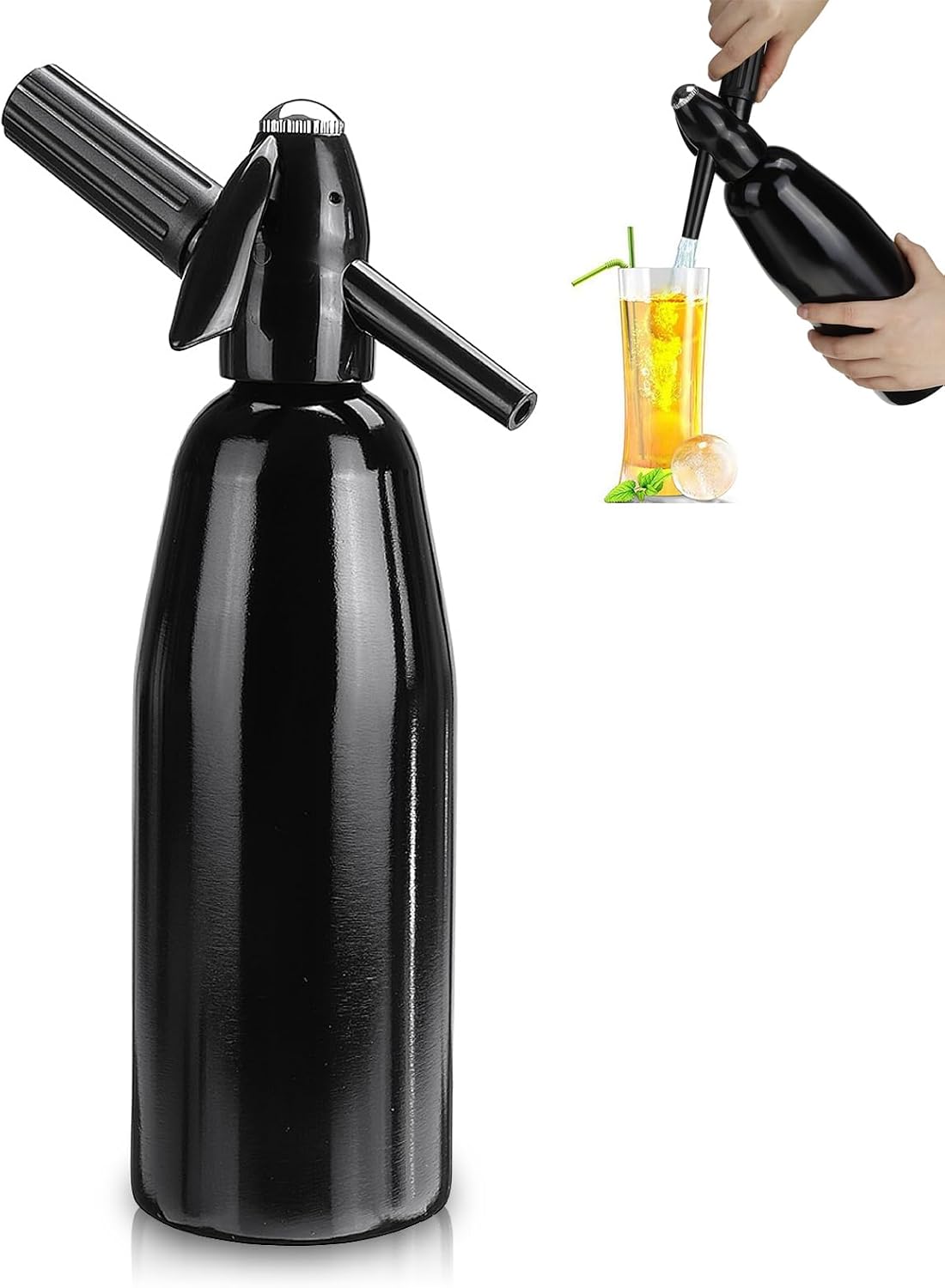Portable Soda Maker for Refreshing Carbonated Drinks