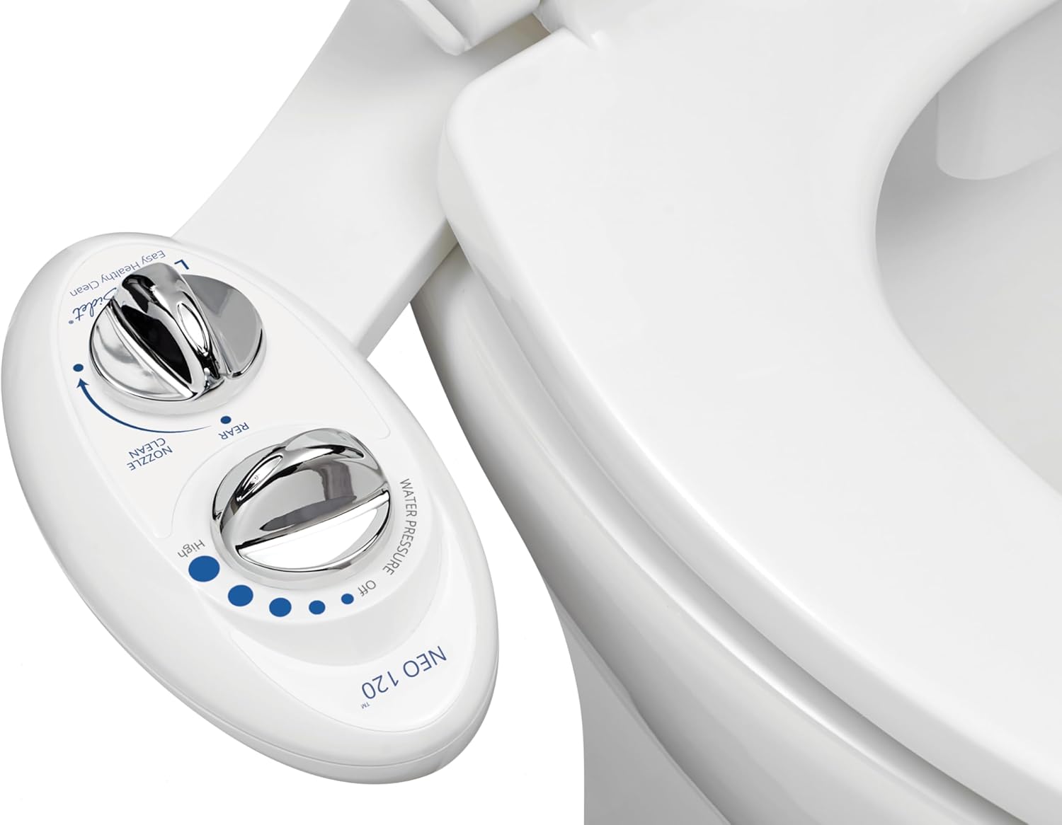 LUXE Bidet NEO 120 - Non-Electric Bidet Attachment for Toilet