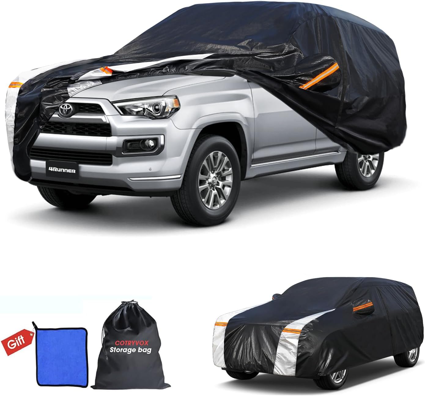 Toyota 4Runner Car Cover 100% Waterproof All Weather Protection