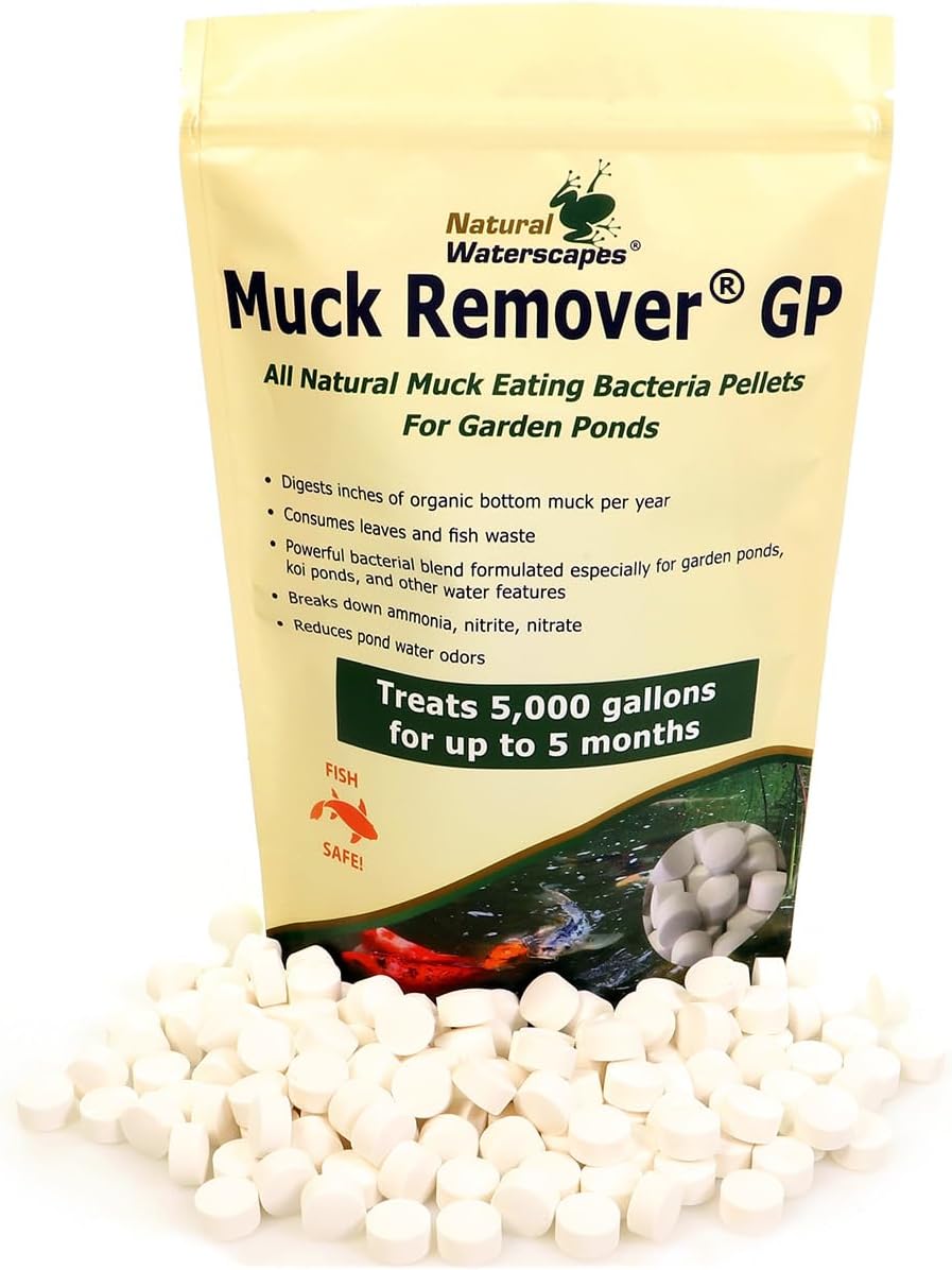 Muck Remover GP - 150 Pellets for Koi Pond Sludge Removal