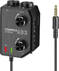 Comica LINKFLEX.AD3 2-Channel XLR/3.5mm/6.35mm Microphone Mixer Preamp