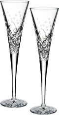Waterford Wishes Happy Celebrations Toasting Flute Pair - Elegant