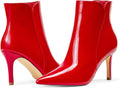 Stylish Women's Pointed Toe Heeled Ankle Boots for Trendy Looks