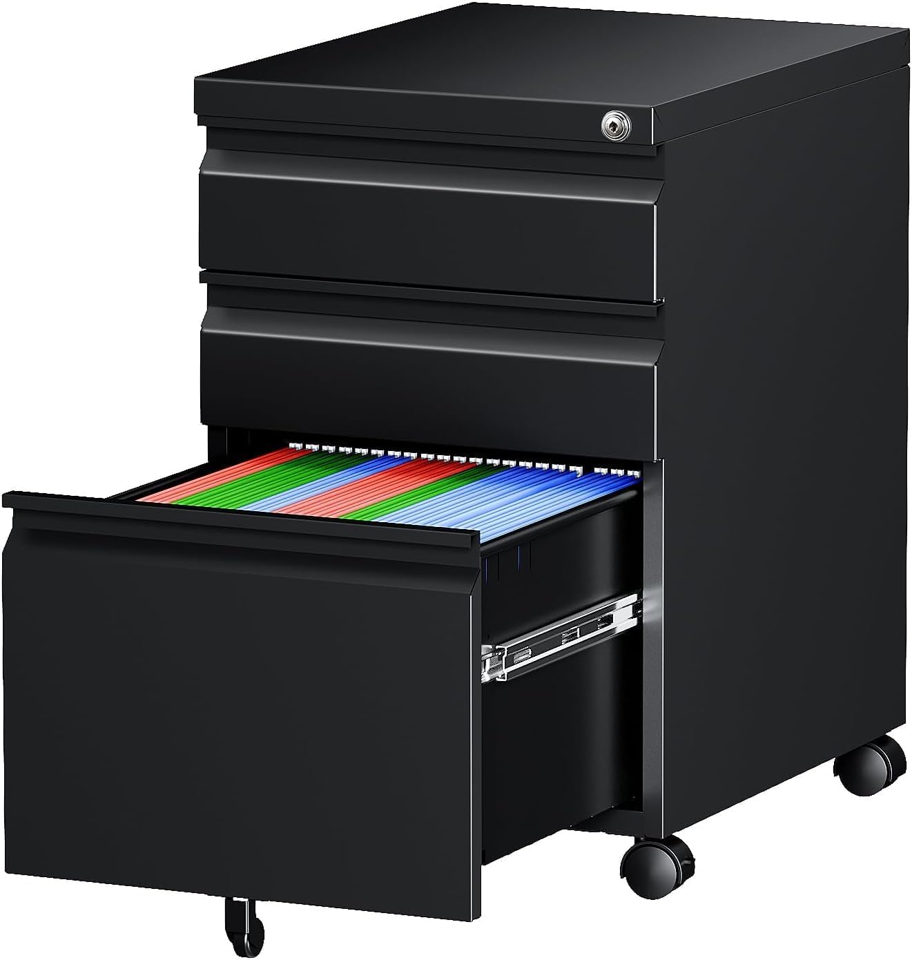Secure Storage Solution: Letaya 3 Drawer File Cabinet