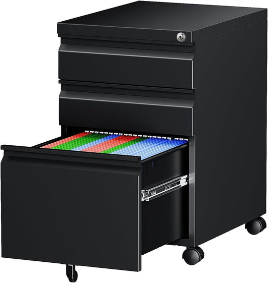 Secure Storage Solution: Letaya 3 Drawer File Cabinet