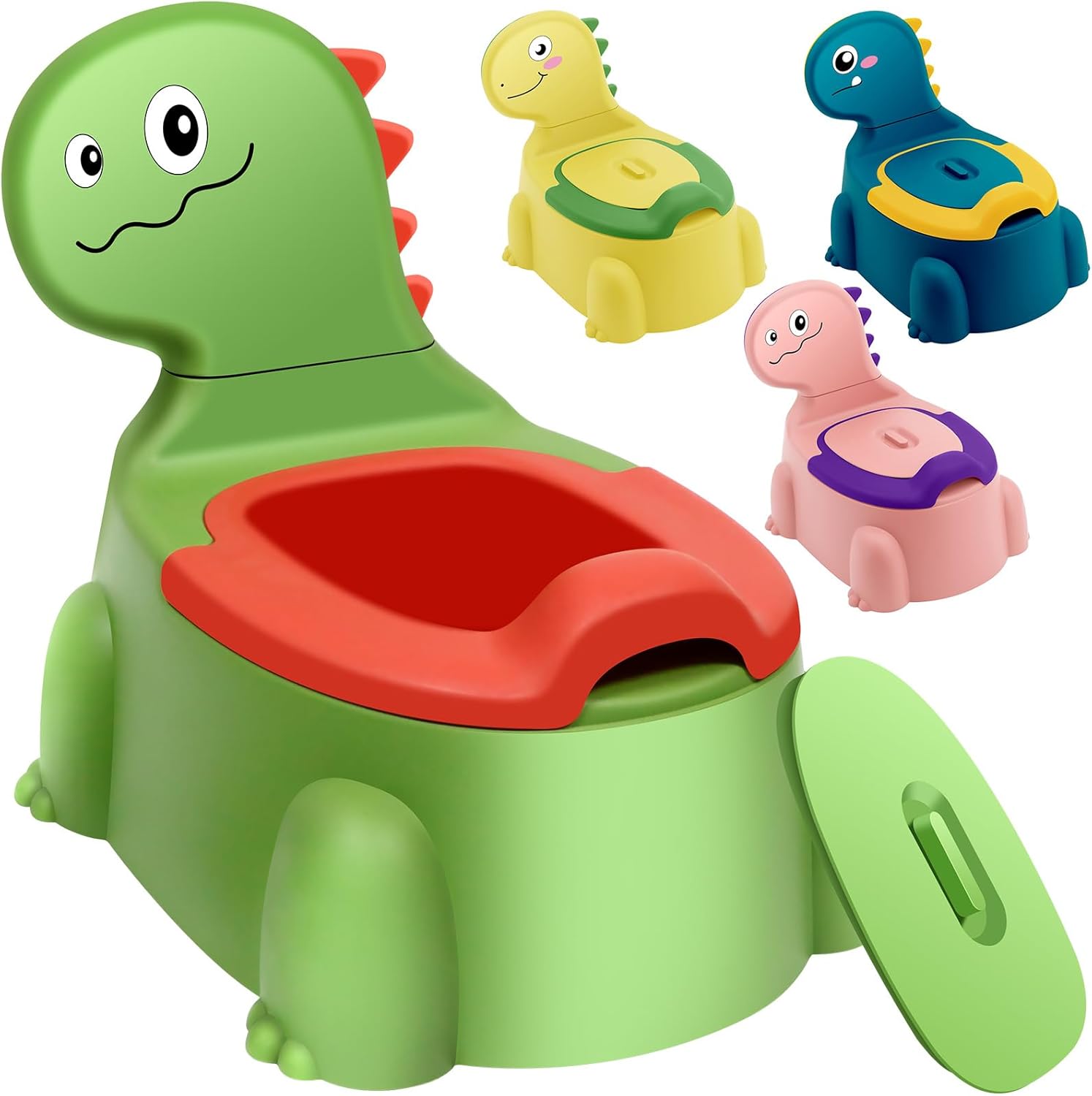 Potty Training Toilet Seat for Toddlers - Dinosaur Design