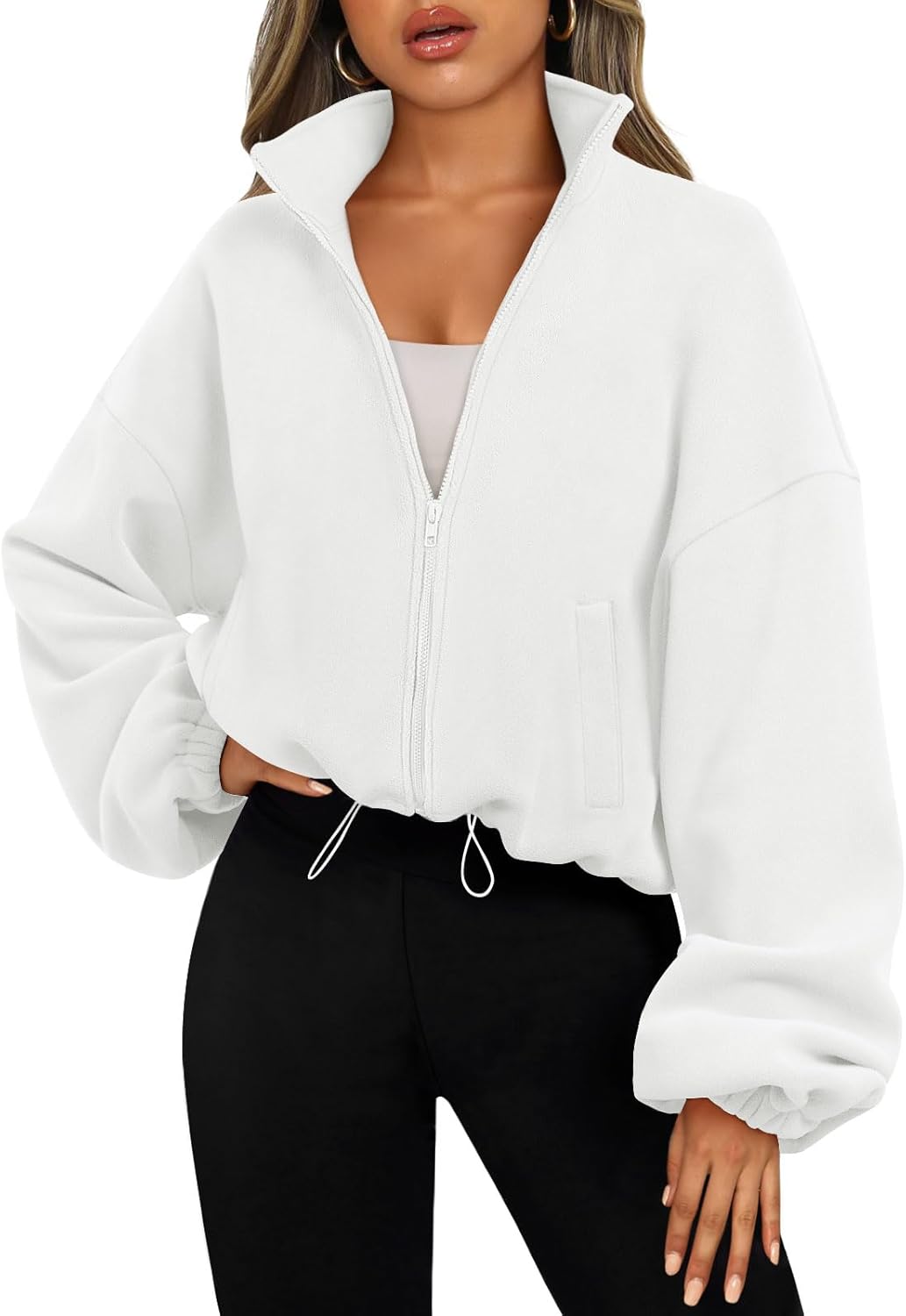 AUTOMET Womens Fleece Jackets for Cozy Winter Fashion Outfits