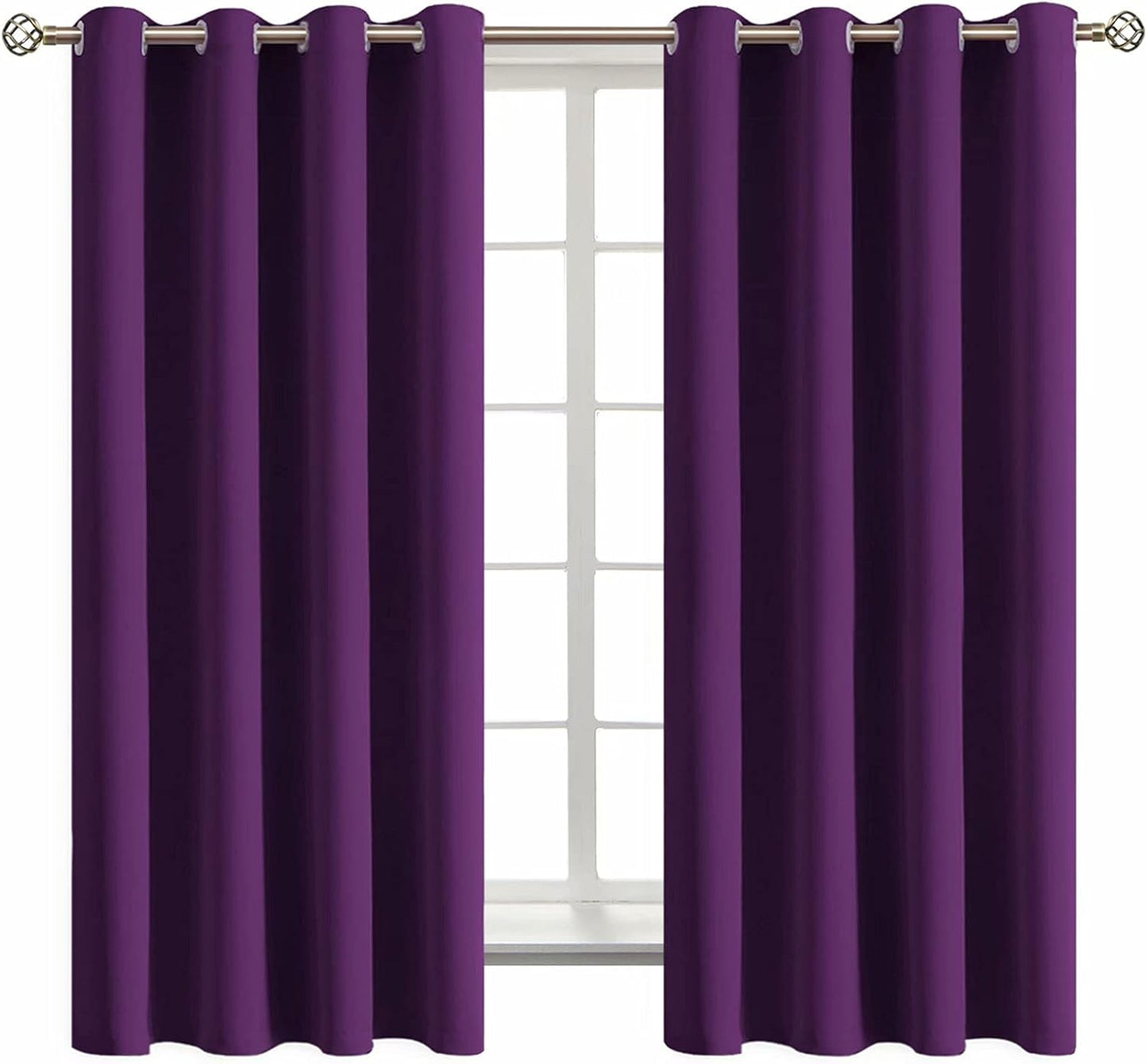 BGment Blackout Curtains - Thermal Insulated Room Darkening Panels