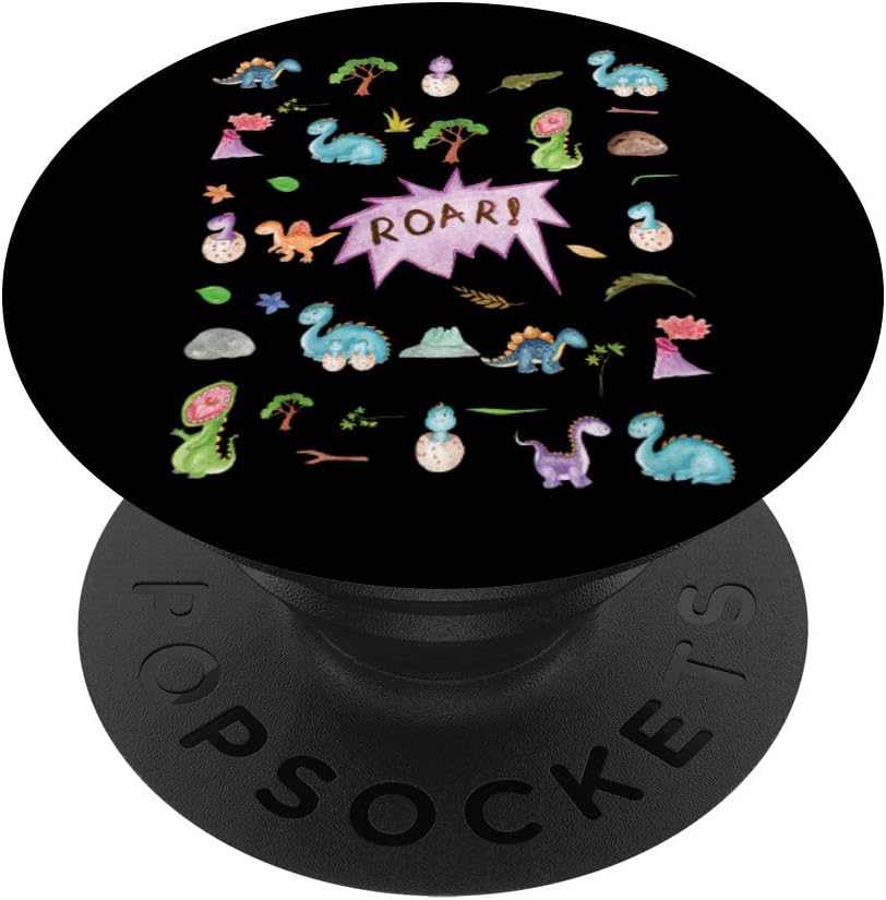 Dinosaur ABDL PopGrip - Playful Style Boost