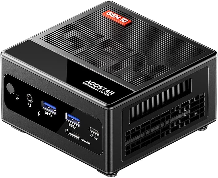 GEM10 Mini PC with AMD Ryzen 7 6800H for Gaming and More
