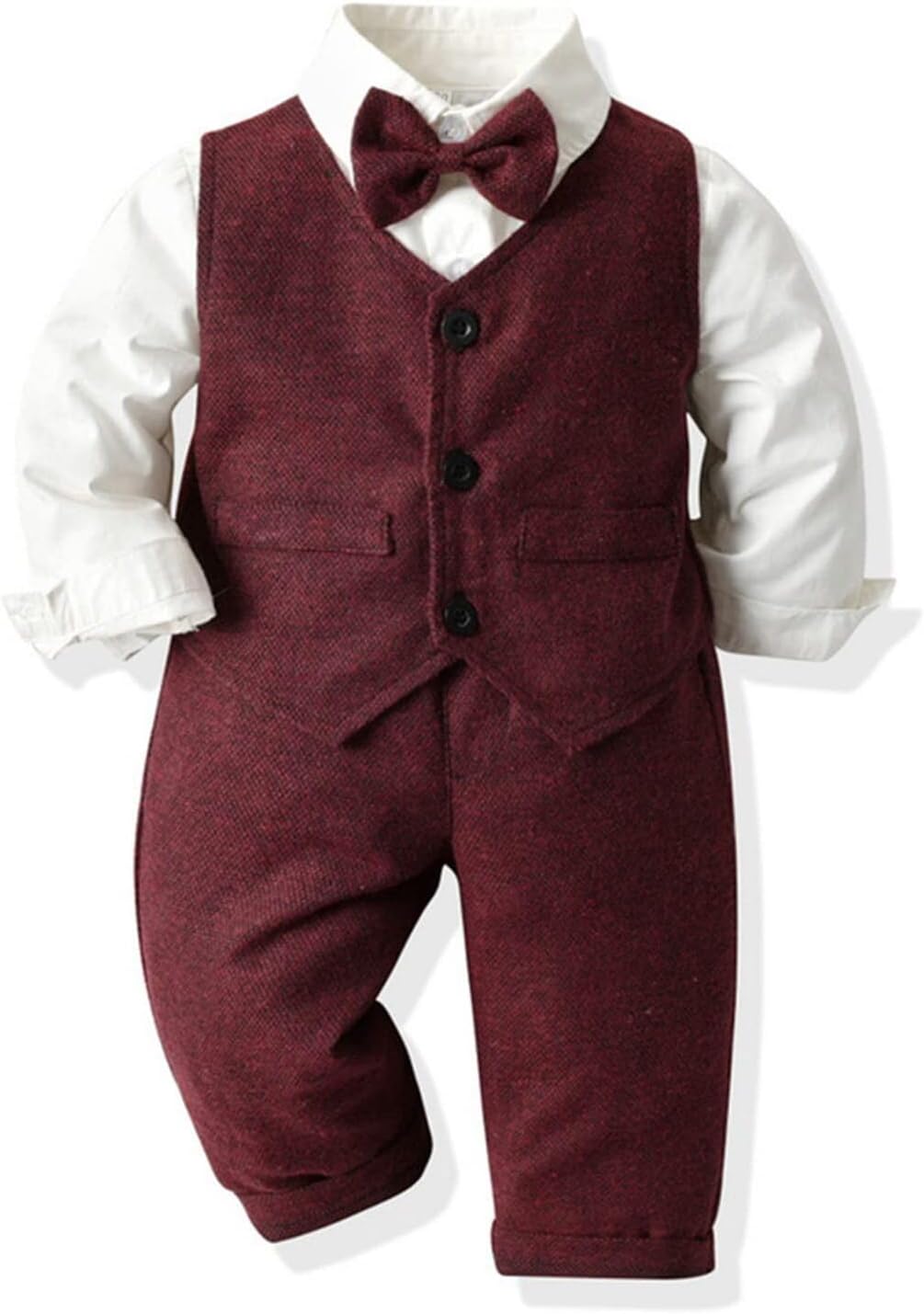 Volunboy Baby Boy Suit Toddler Formal Outfit for Special Occasions