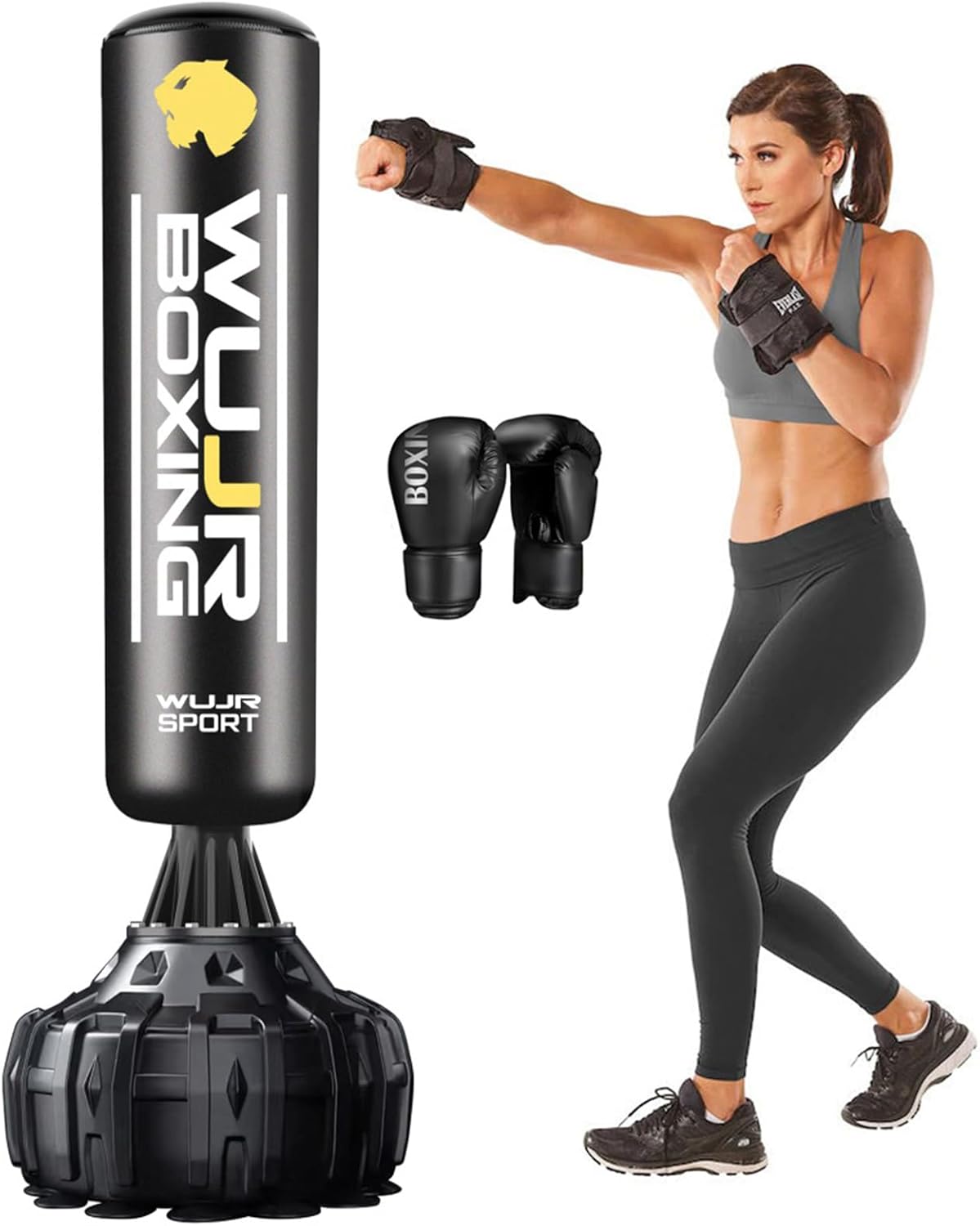 Heavy-duty Punching Bag Set for Stronger Strikes