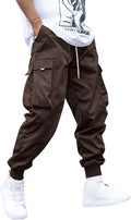 ZAFUL Men's Streetwear Cargo Pants with Flap Pockets - Comfortable Fit