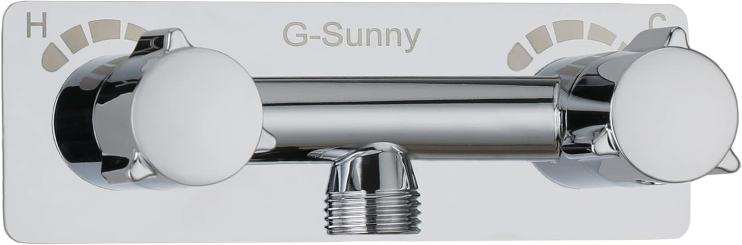 G-Sunny All Metal RV Shower Faucet for Indoor and Outdoor Use