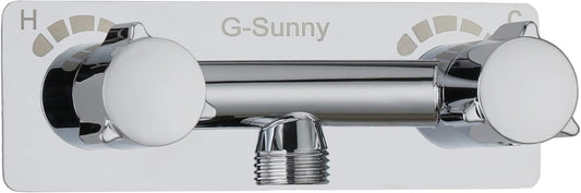 G-Sunny All Metal RV Shower Faucet for Indoor and Outdoor Use
