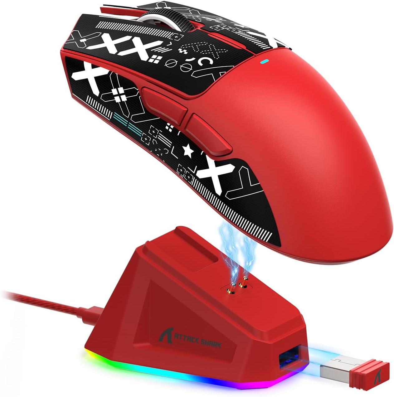 ATTACK SHARK X11 Wireless Gaming Mouse with RGB Dock & 22K DPI